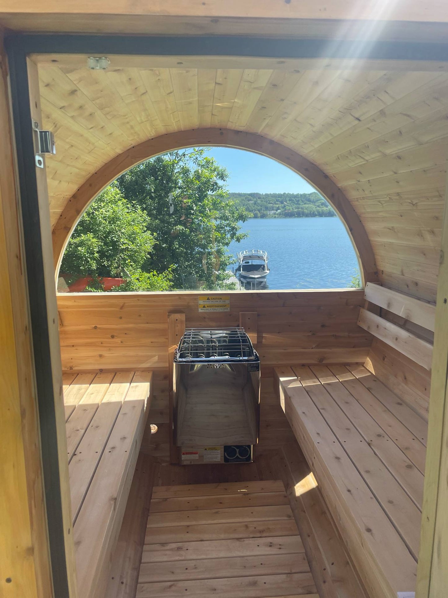 Sauna Baril 4 places (6'x6')