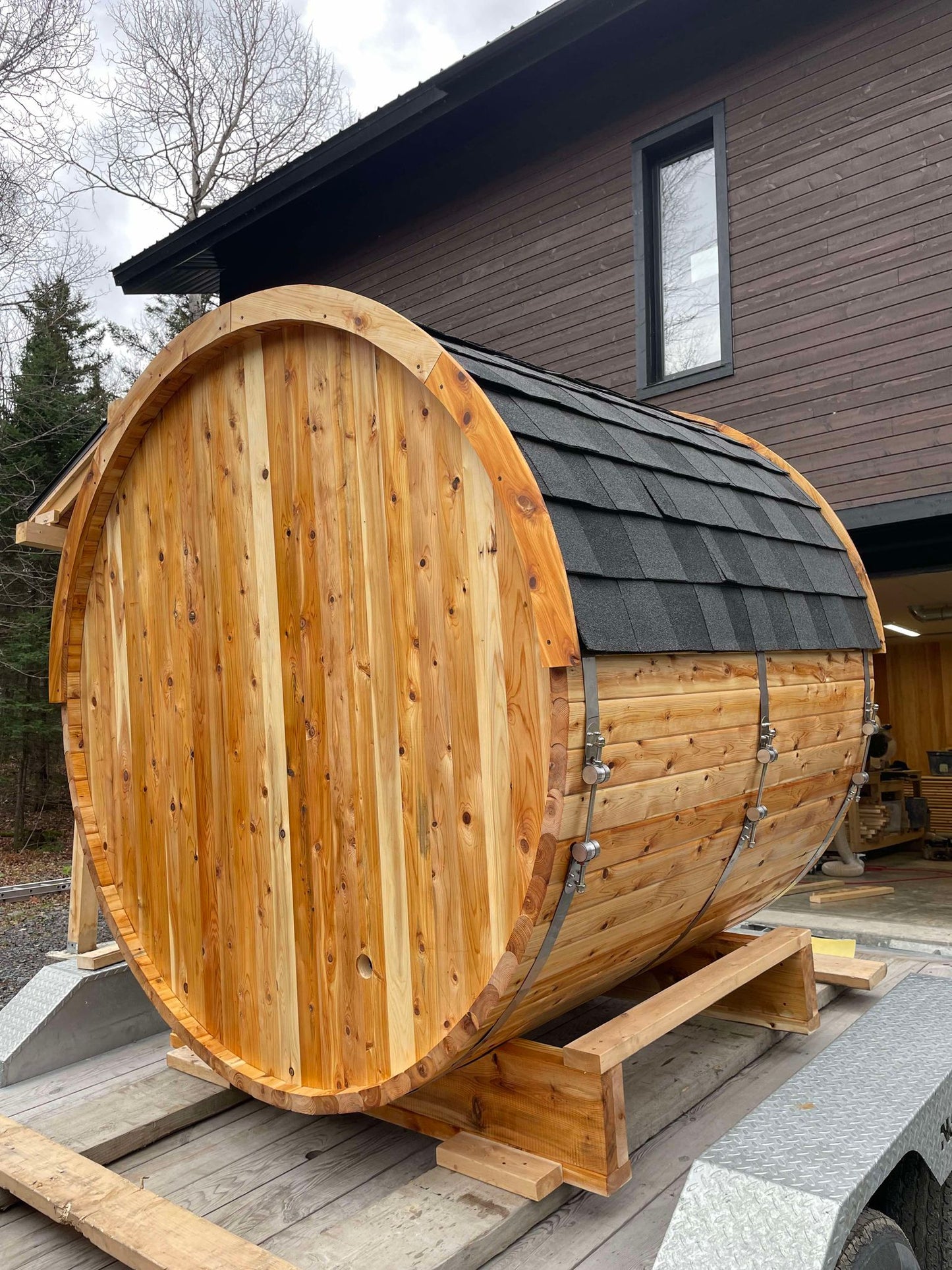 Sauna Baril 2-4 places (6'x5')
