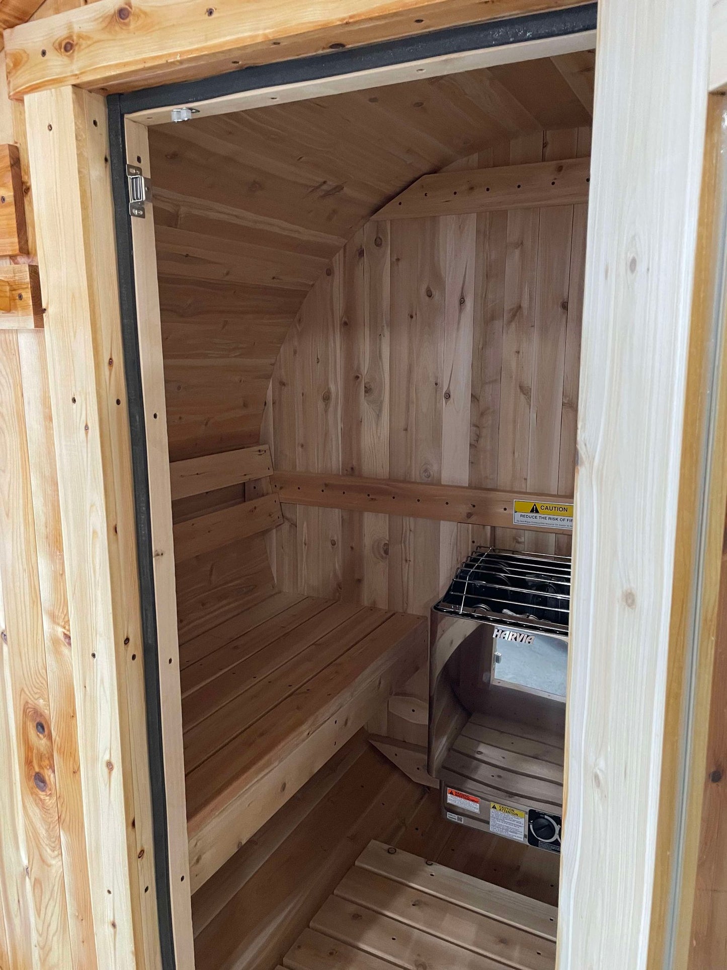 Sauna Baril 2 places (6'x4')