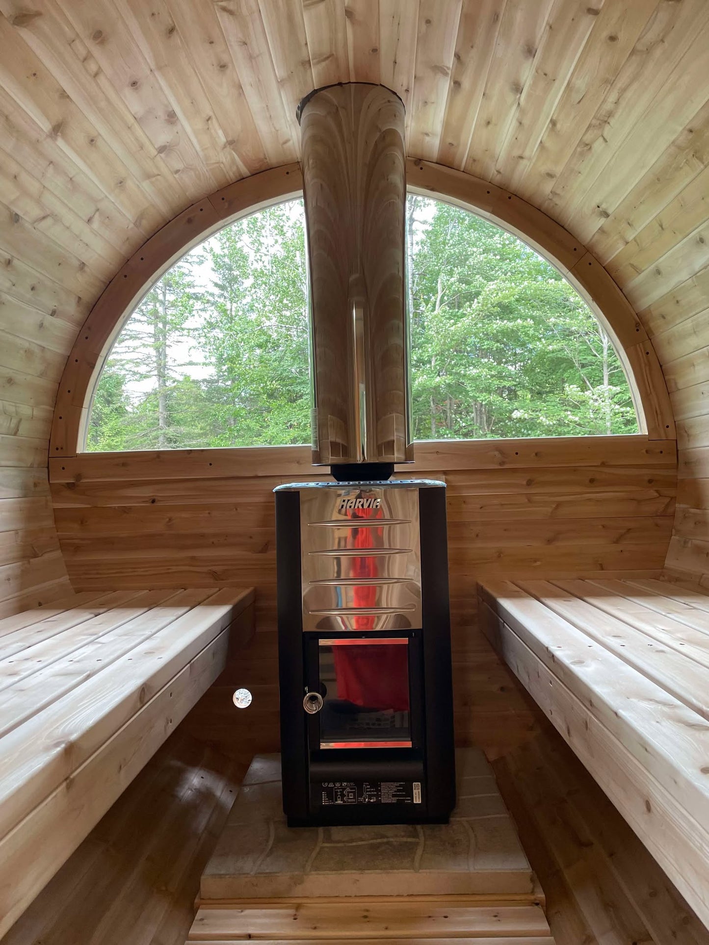 Sauna Baril 4 places (6'x6')