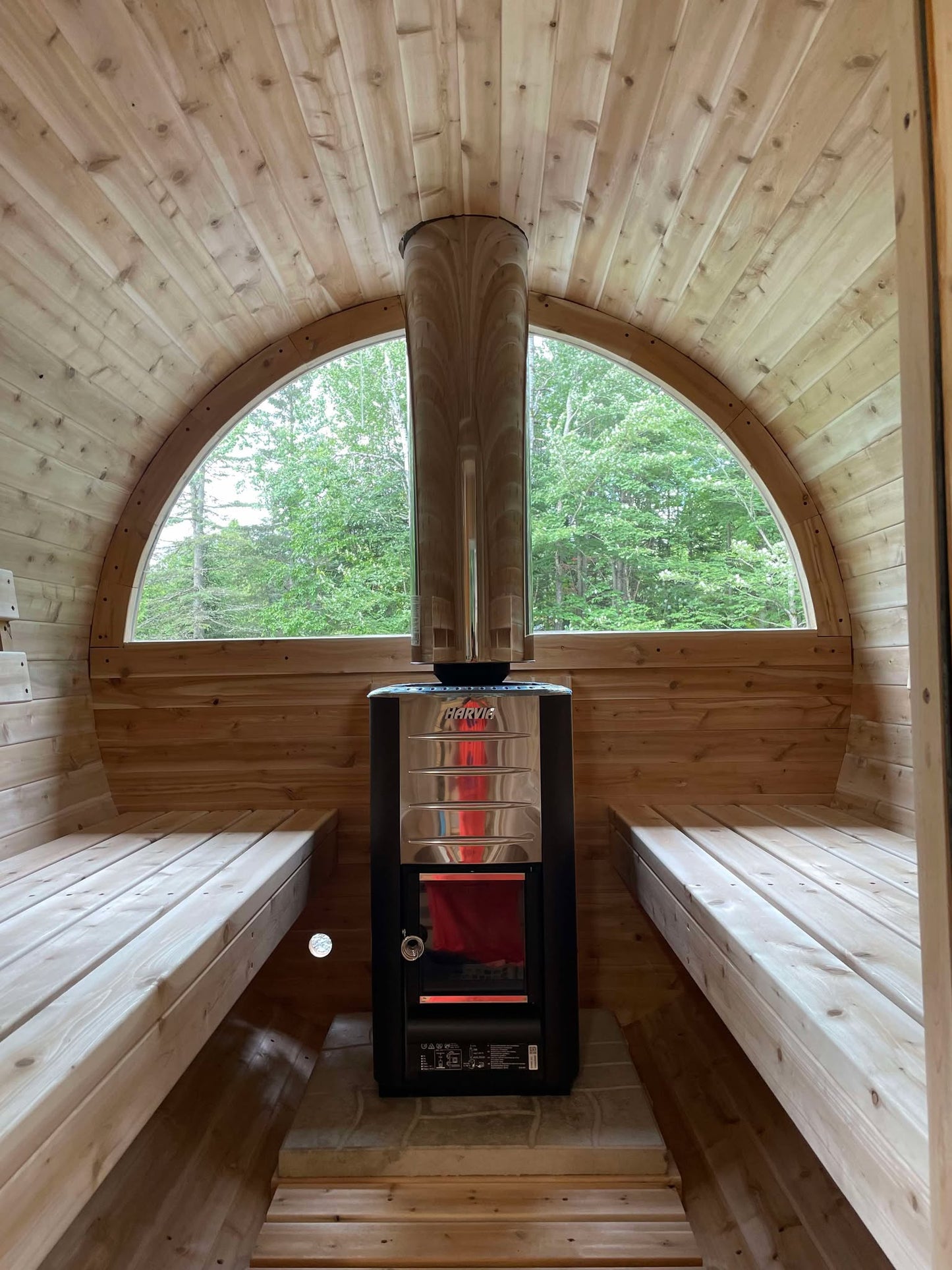 Sauna Baril 4 places (6'x6')