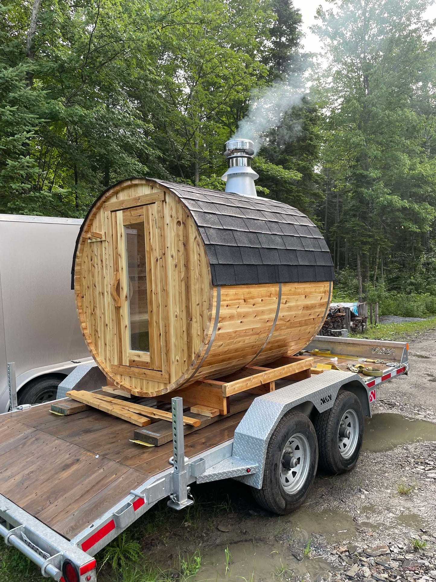 Sauna Baril 4 places (6'x6')