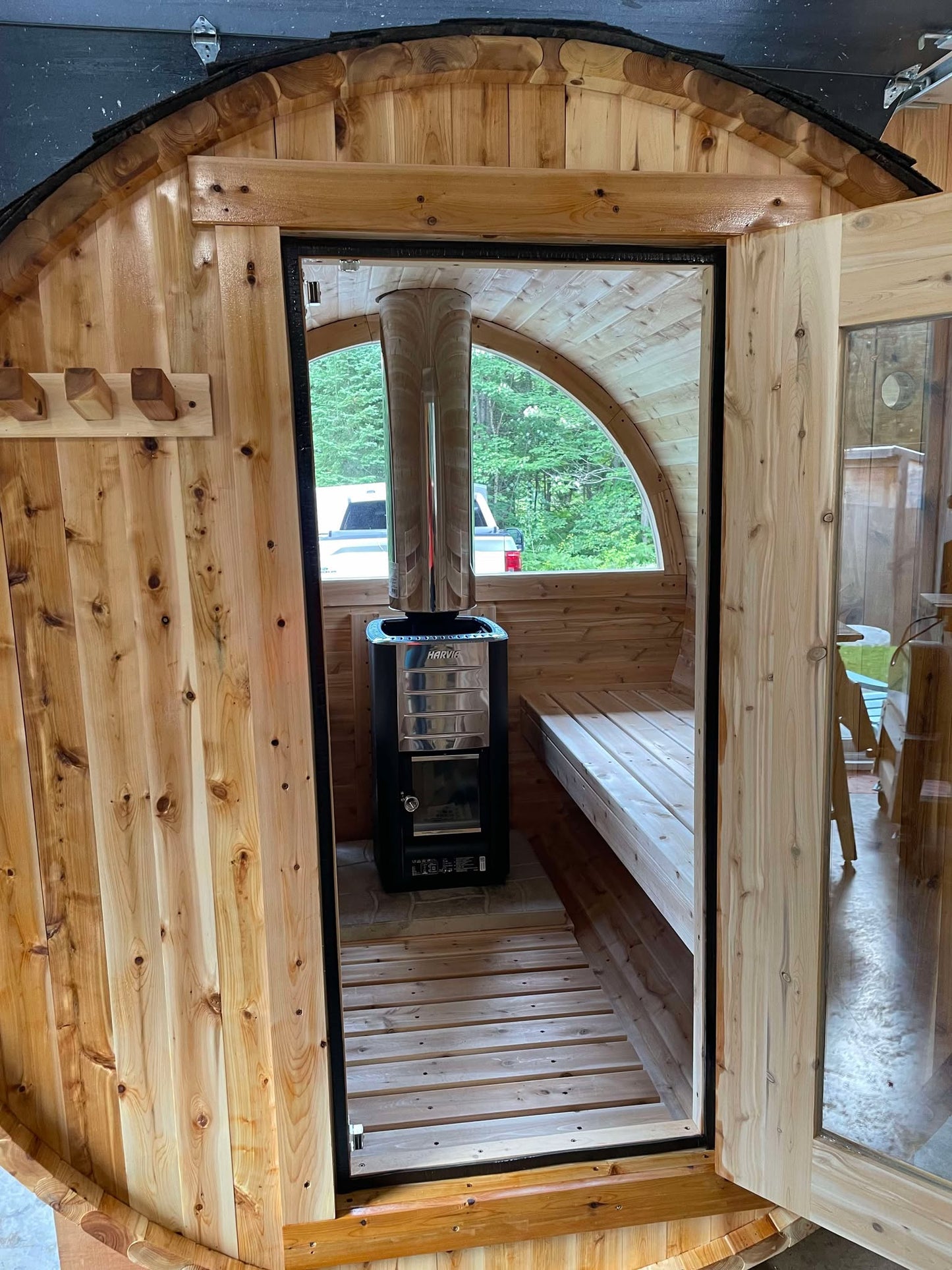 Sauna Baril 4 places (6'x6')