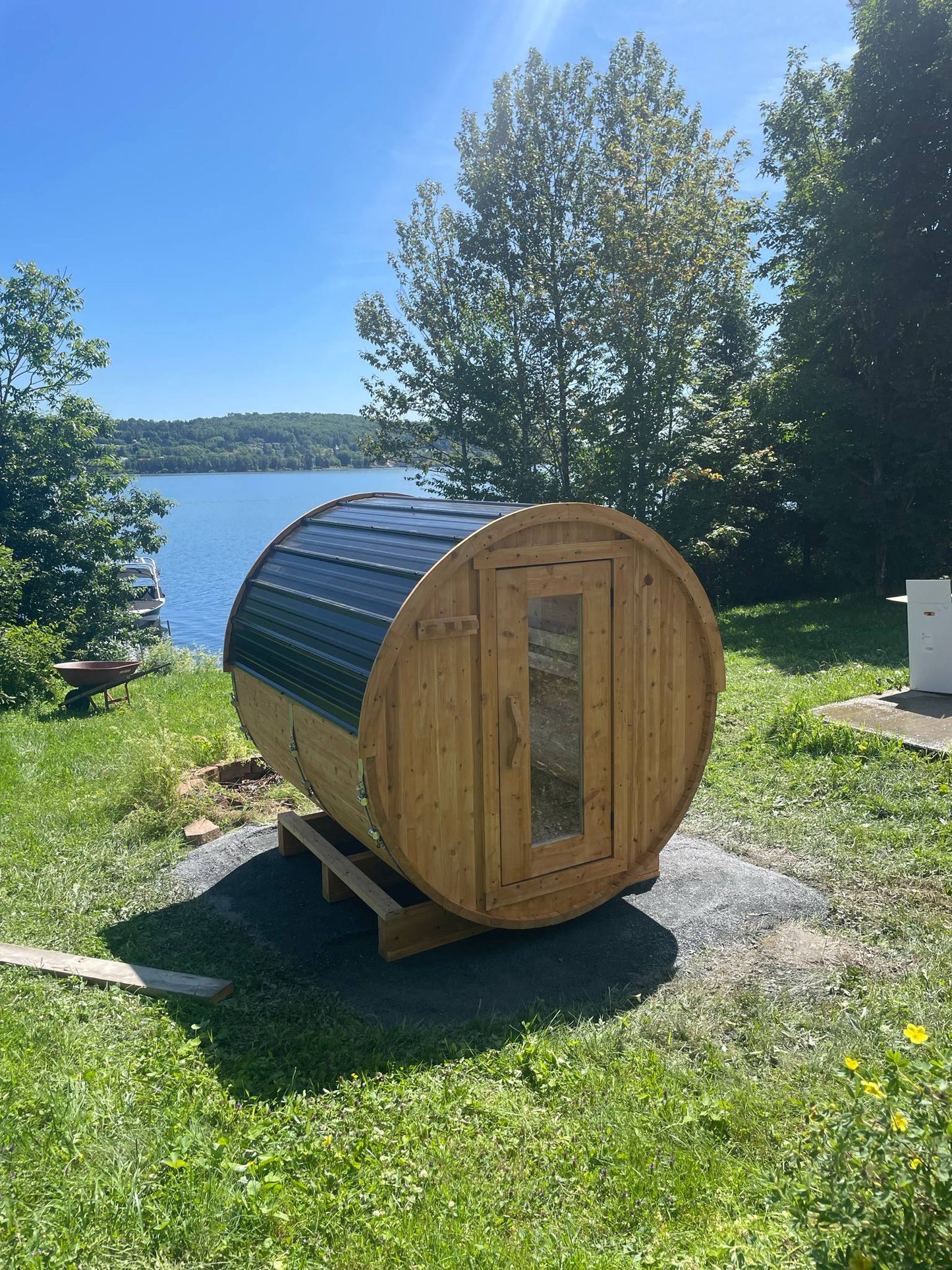 Sauna Baril 4 places (6'x6')