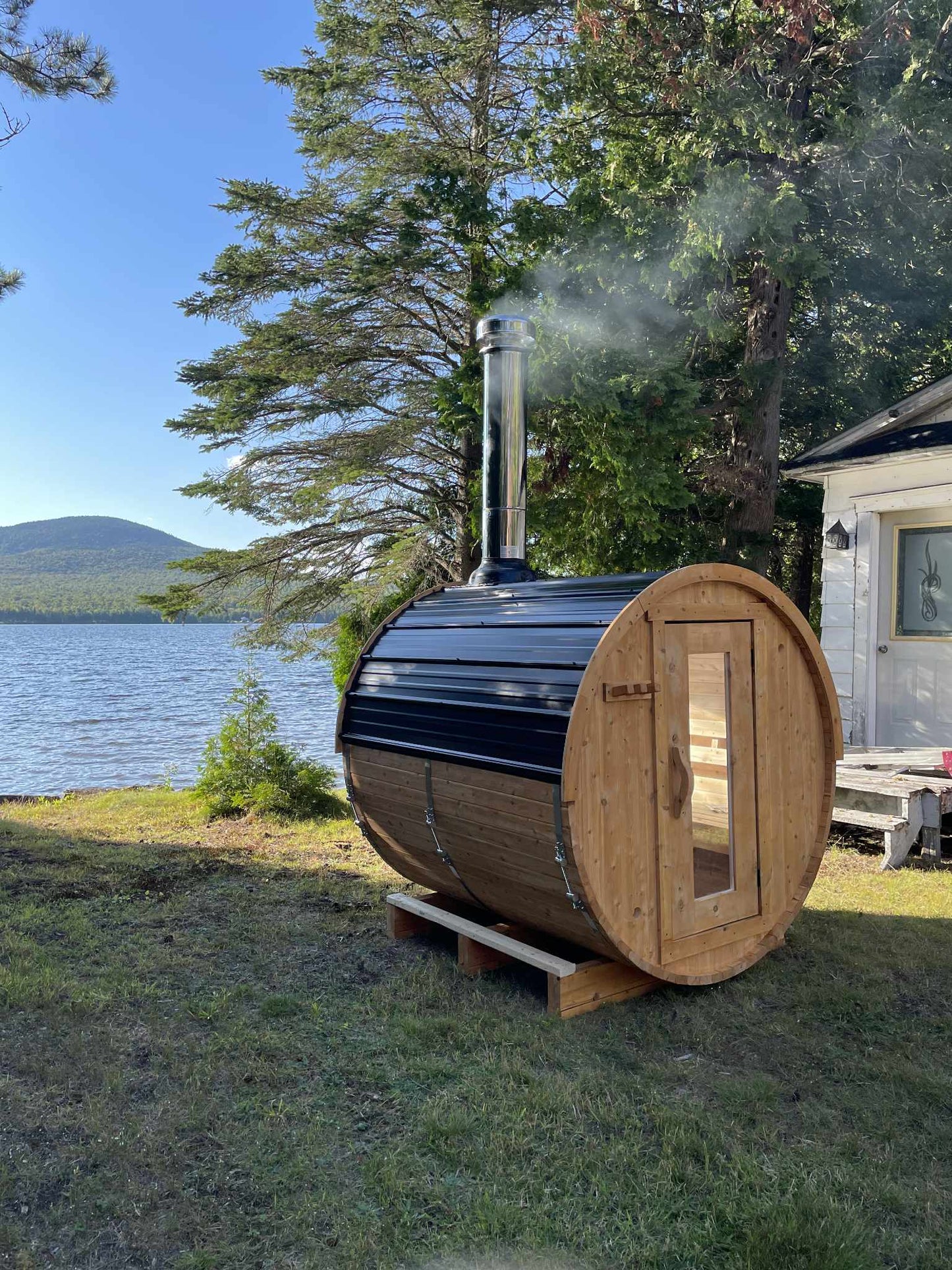Sauna Baril 4 places (6'x6')