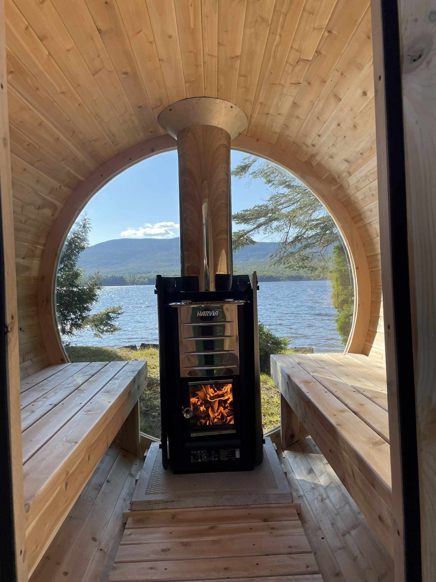 Sauna Baril 4 places (6'x6')