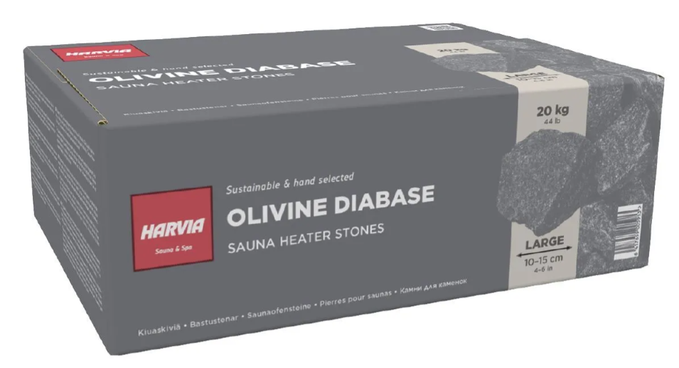 Pierres pour sauna (10-15cm)