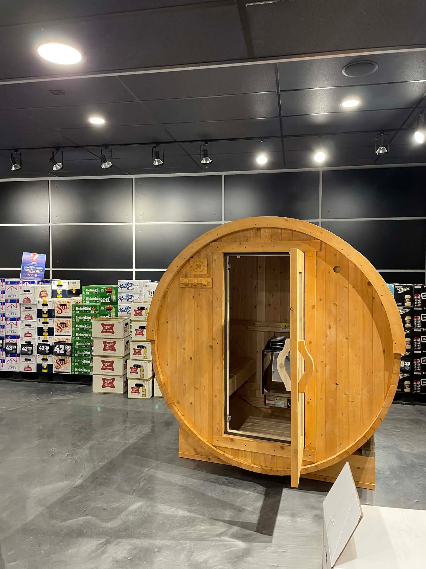 Sauna Baril 2 places (6'x4')