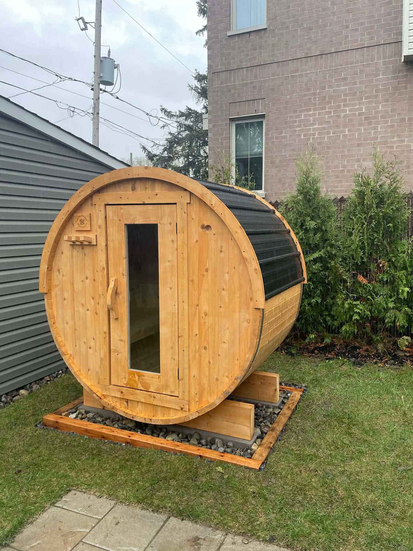 Sauna Baril 2 places (6'x4')