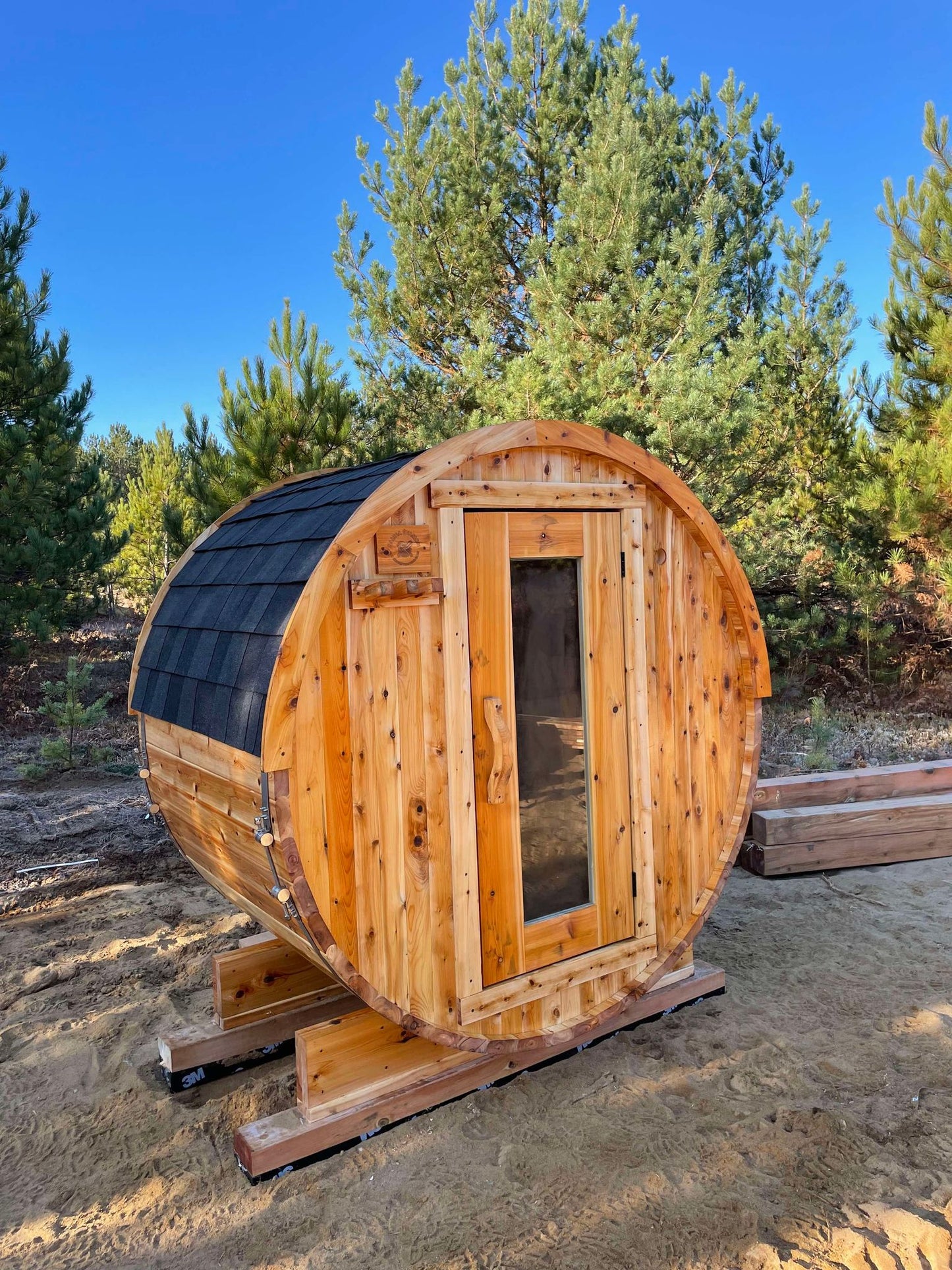 Sauna Baril 2 places (6'x4')