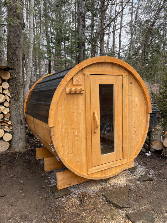Sauna Baril 4 places (6'x6')