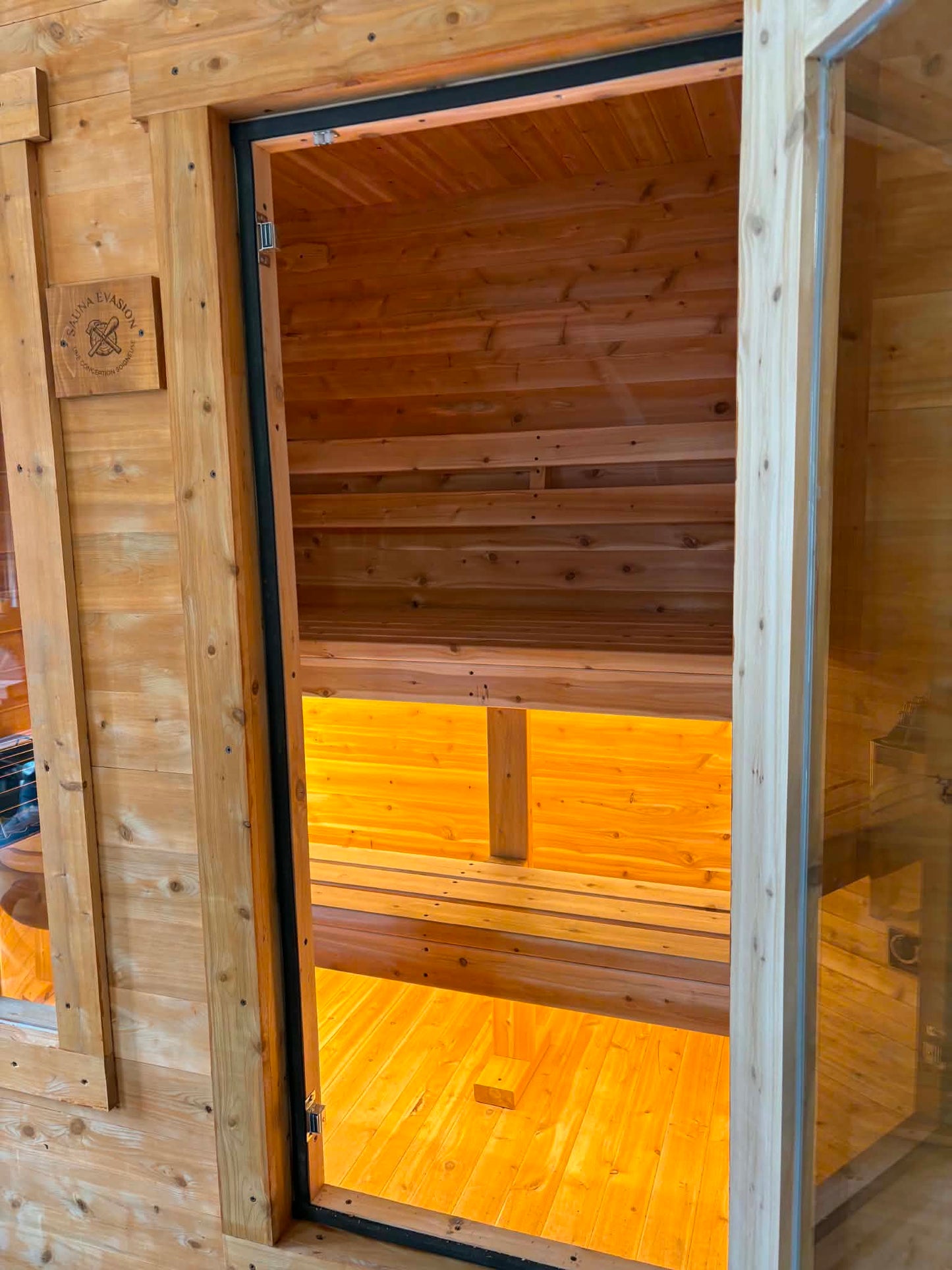 Sauna 3-4 places