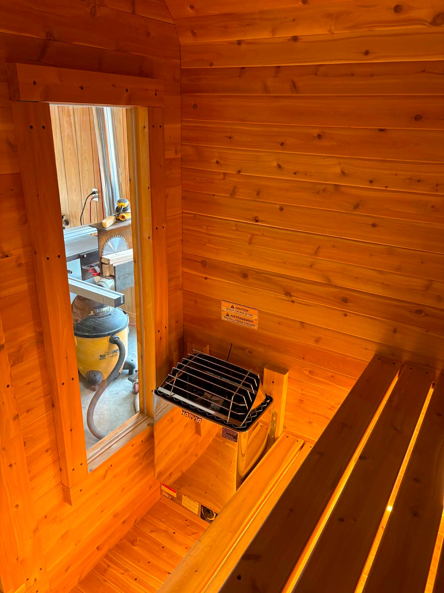 Sauna 3-4 places